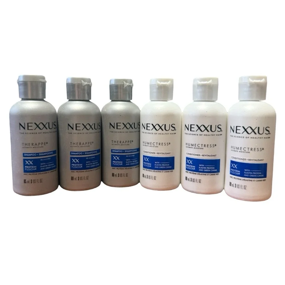 Nexxus Therappe Shampoo & Humectress Conditioner Travel Size 3 oz Set Of 6